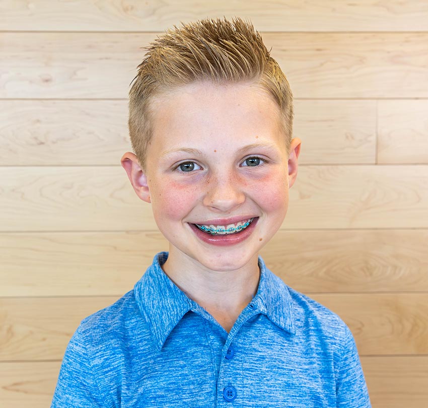 a young patient at Ford Orthodontics in Colorado Springs, CO